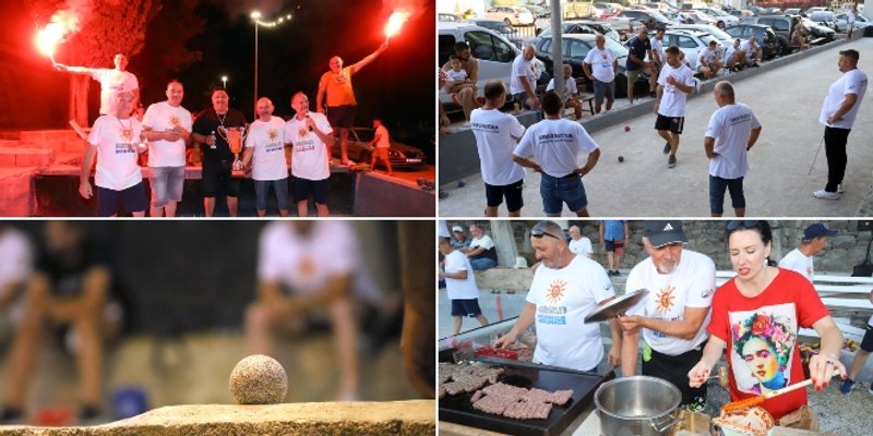 FOTOGALERIJA Omiški policajci slavili na dugoratskom Turniru u balotama