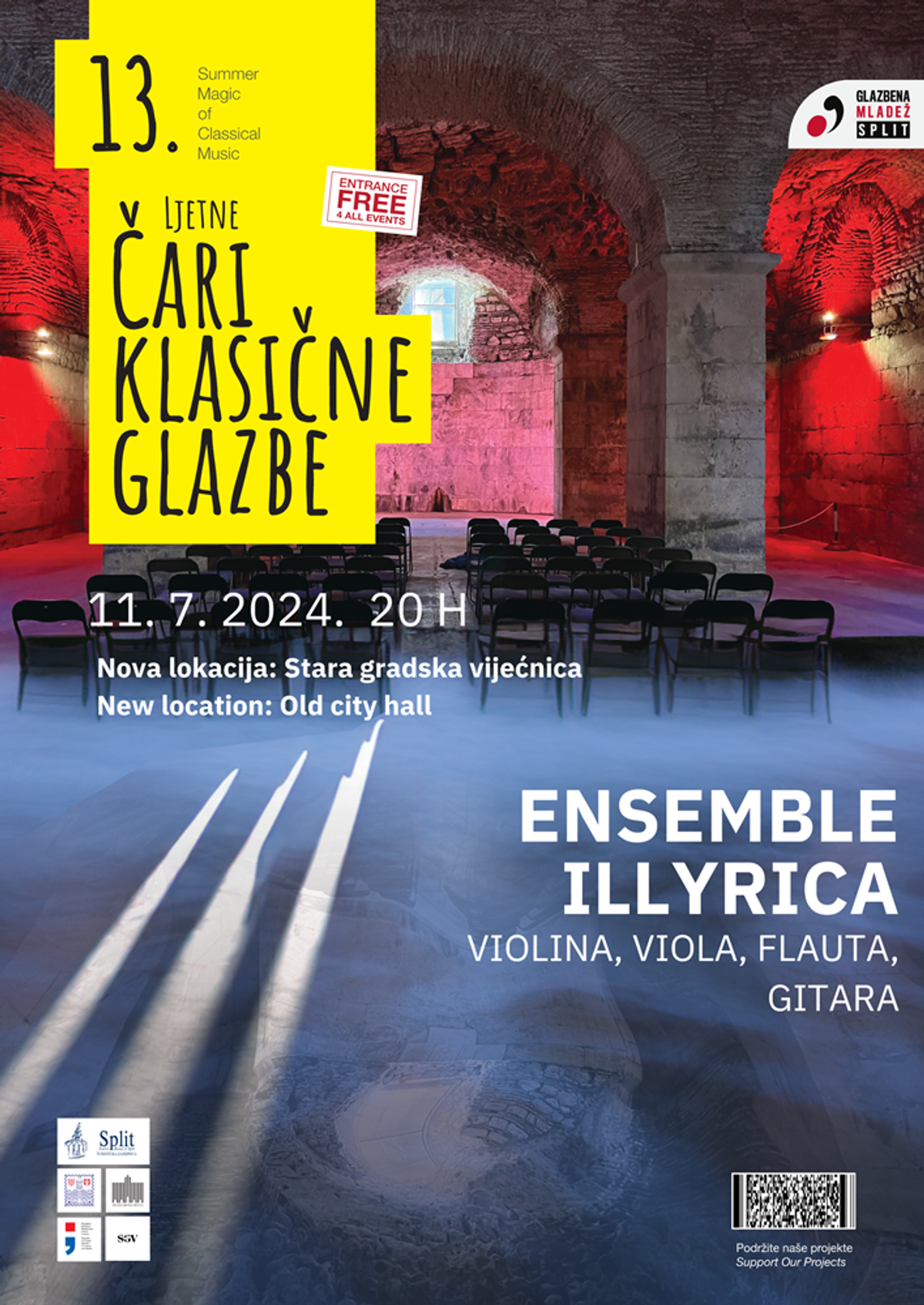 Ansambl Illyrica u Staroj gradskoj vijećnici