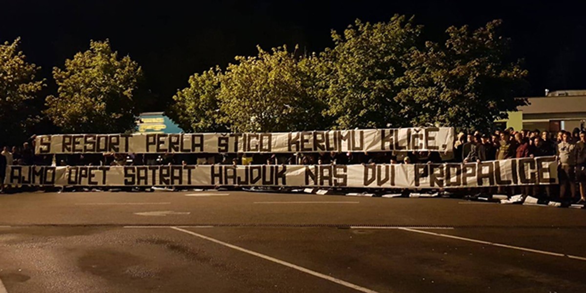 Pogledajte poruke koje Torcida nije smjela unijeti na stadion u Zaprešiću