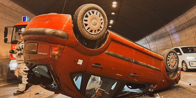 Vatrogasci objavili fotografije nesreće u tunelu Klis Kosa