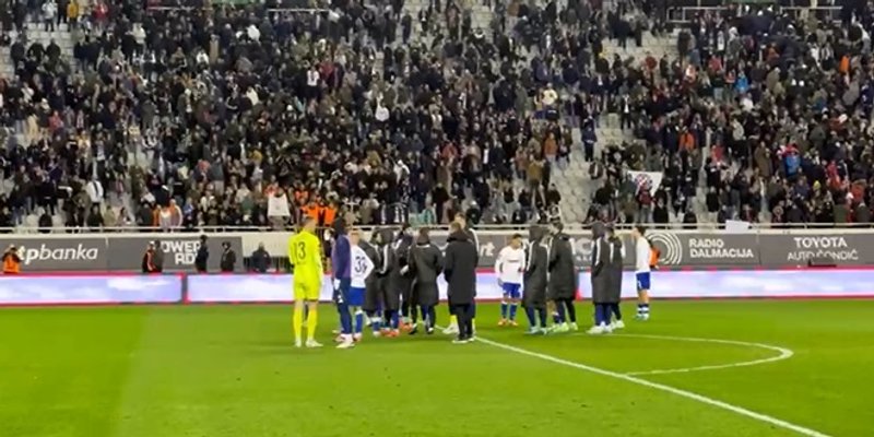VIDEO: Pogledajte kako su navijači ispratili momčad Hajduka