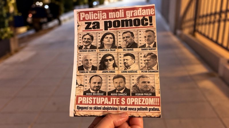 U Splitu osvanuo neobičan plakat: 'Policija moli građane za pomoć!'