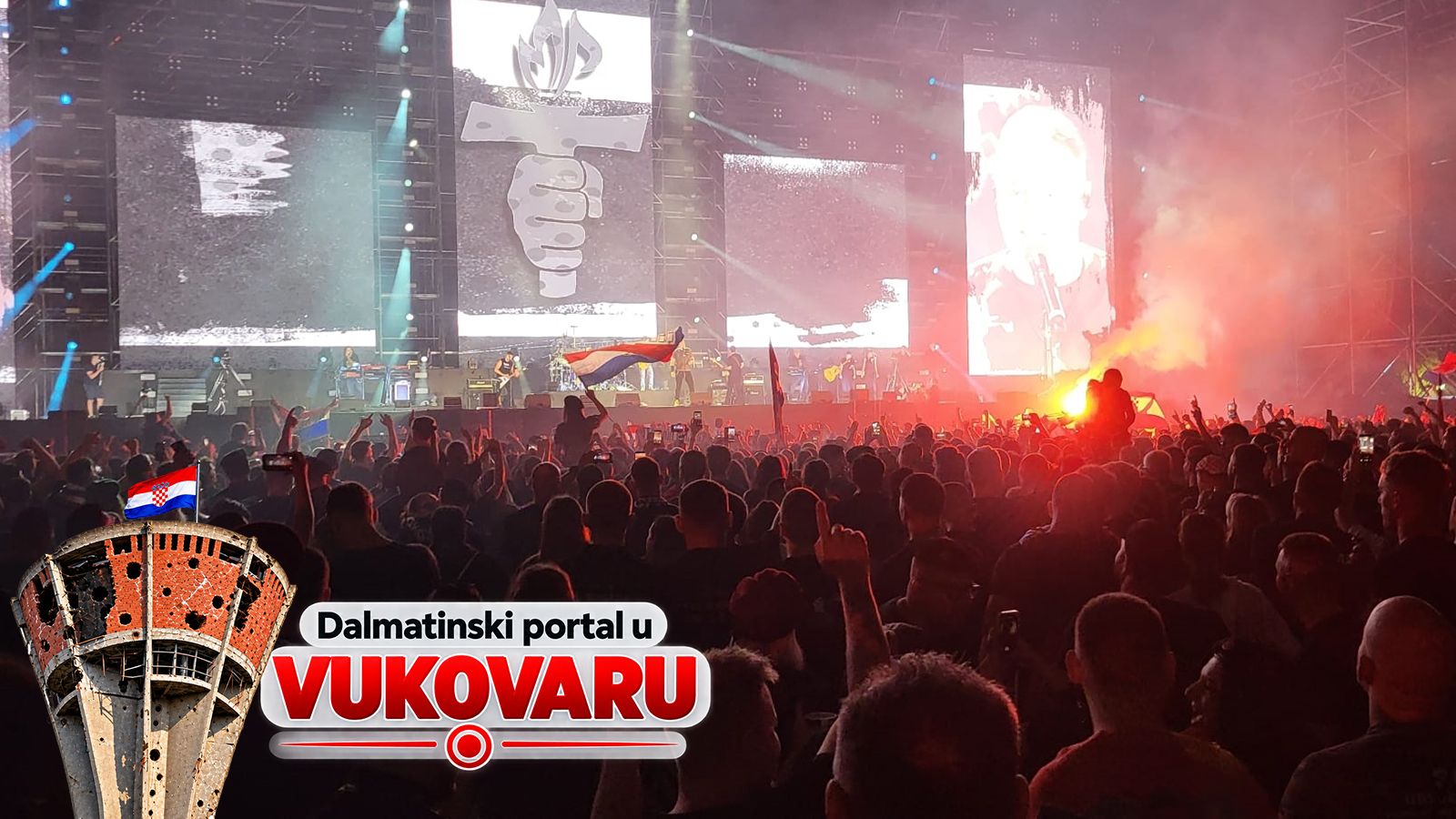 FOTO/VIDEO Počeo koncert, sve gori!