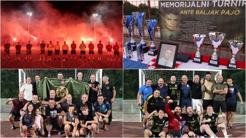 MEMORIJAL U LOVINCU Najbolji su MNK Vrsi i Udruga SJP Poskoci u spomen na branitelja Antu Baljaka Paju