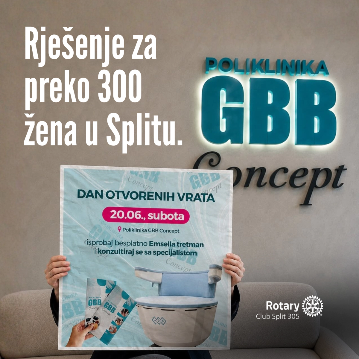 Rotarijanci upozoravju na problem kojeg ima svaka treća žena