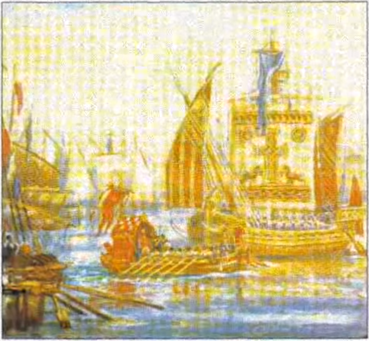 ZVONIMIROVE LAĐE PRED KRFOM Normansko-hrvatsko brodovlje bilo je potučeno zbog 'grčke vatre', a u osveti je čak 13.000 Mlečana smrt našlo u hladnom moru