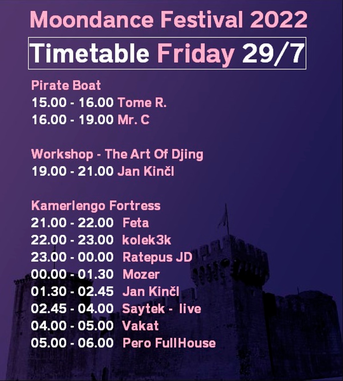 Deveto izdanje Moondance festivala je spremno za nezaboravan techno vikend