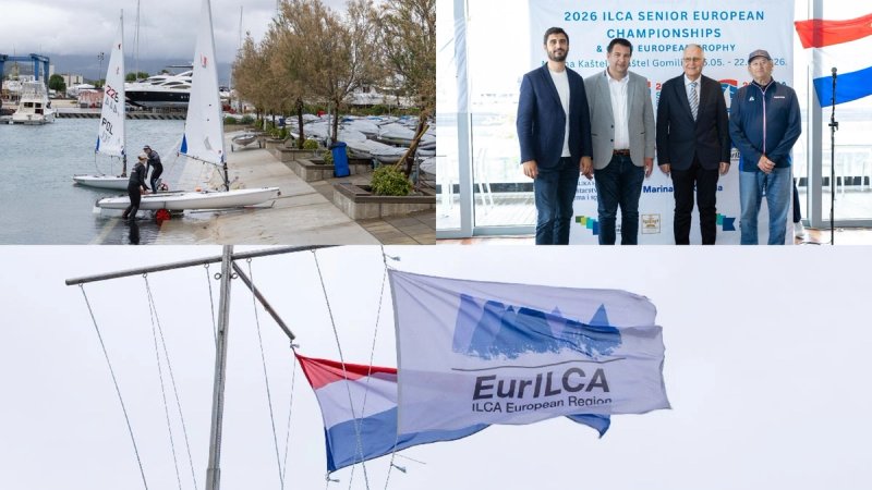 FOTO Otvoreno Europsko prvenstvo ILCA u Kaštelima
