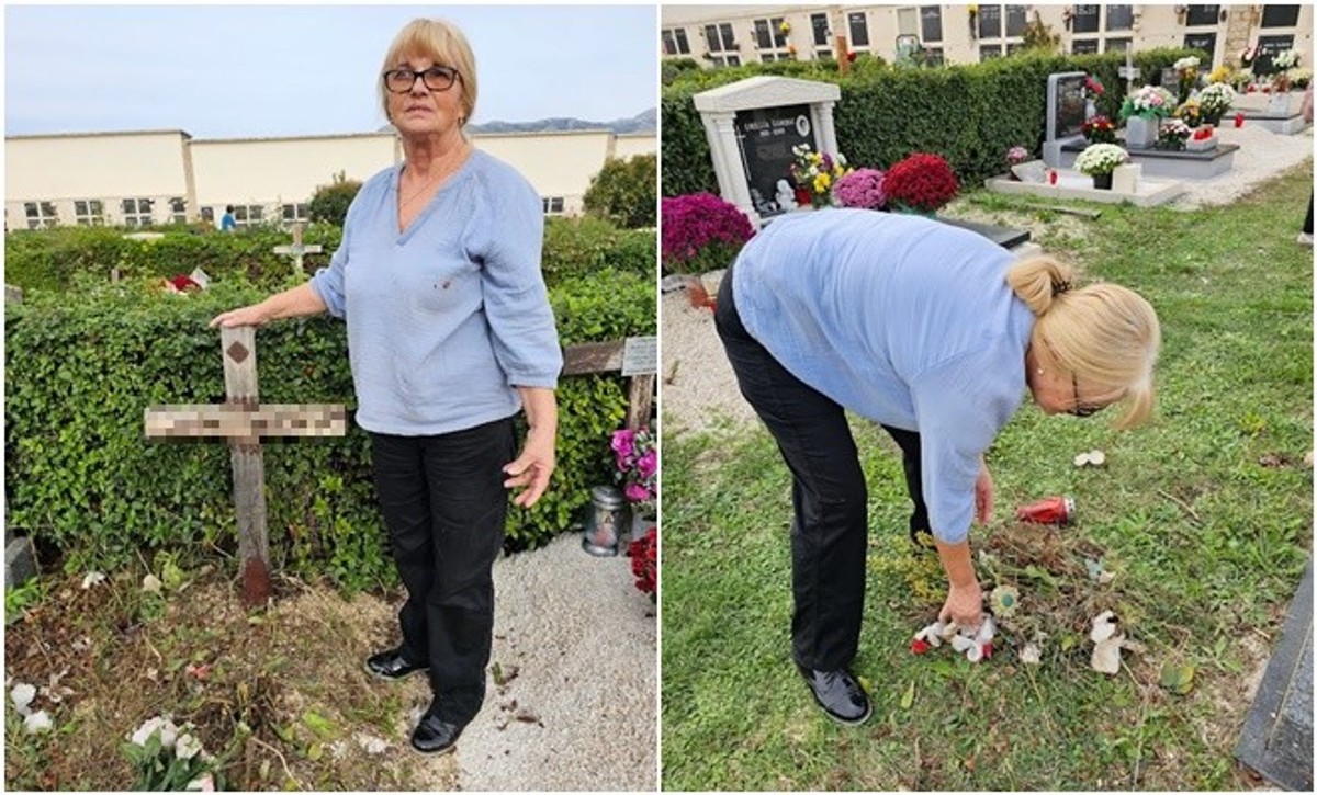 PLEMENITA PRIČA S LOVRINCA Žena sredila tuđi napušteni grob