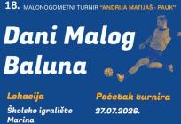 Spektakl malog nogometa vraća se u Marinu: Počinje 18. Memorijalni turnir 'Andrija Matijaš - Pauk'