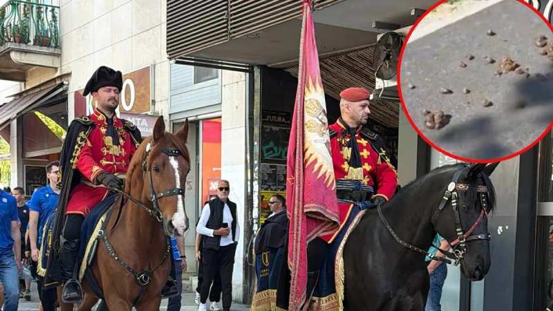 VIDEO Velika proslava u Splitu, ali i mali 'poklon' na ulici