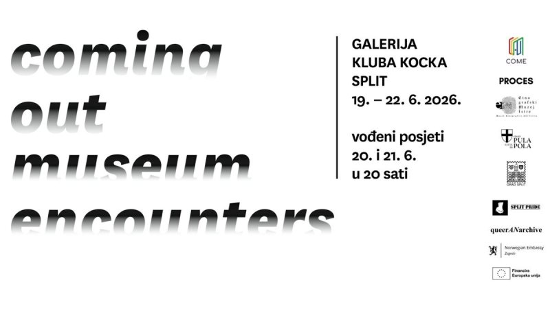 PRVI PUT U SPLITU Coming Out Museum Encounters otvara prostor za queer priče i sjećanja