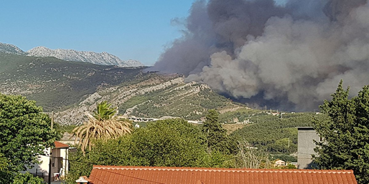 Kronologija jučerašnjeg dana: Pročitajte kuda se širio požar i kako je obranjen Split