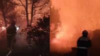 VIDEO Trogiranin s bračkog požarišta podijelio snimke