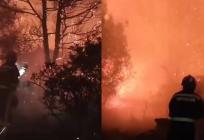 VIDEO Trogiranin s bračkog požarišta podijelio snimke