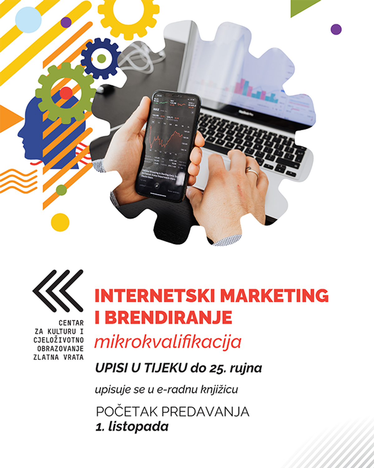 Otvorite vrata novoj karijeri: upisi u tražene programe Centra Zlatna vrata traju još kratko! 