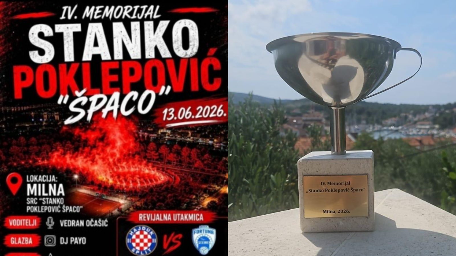 MILNA NA BRAČU Ove subote IV. Memorijal 'Stanko Poklepović Špaco'