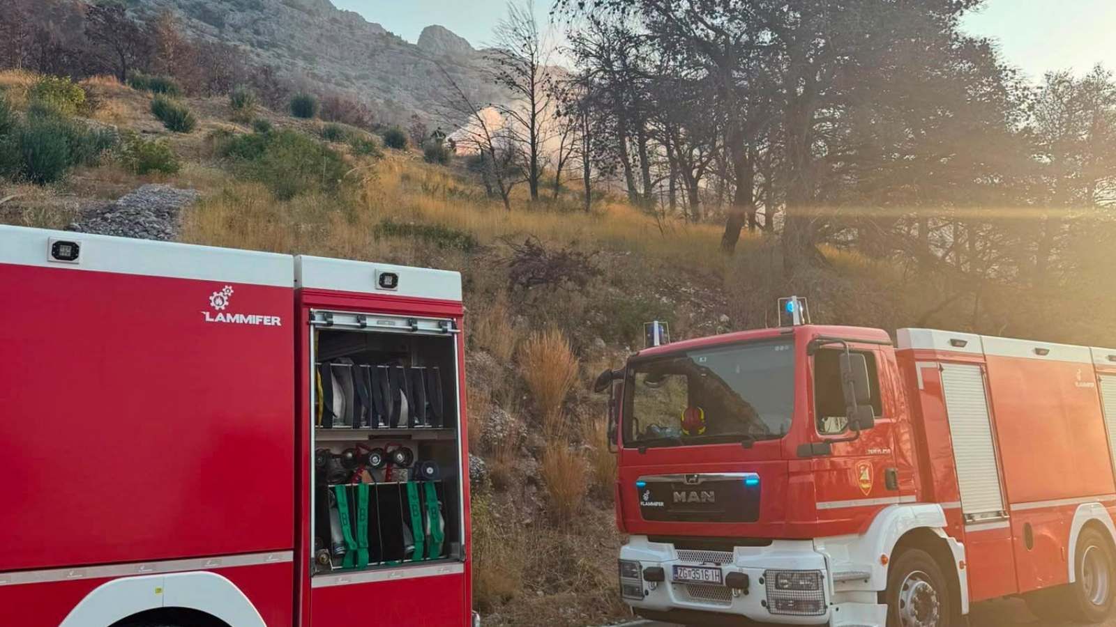 Novi požar kod Omiša, vatrogasci su ga brzo stavili pod kontrolu