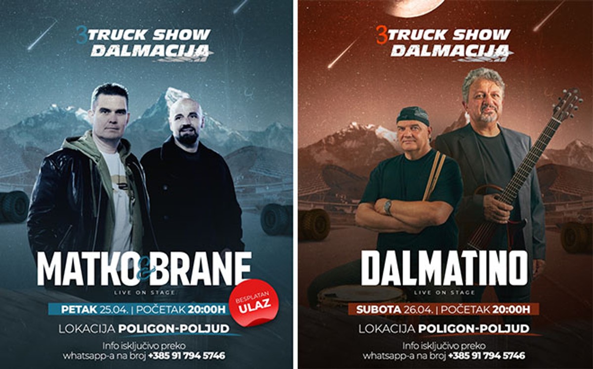 BUDITE DIO TRUCK SHOWA DALMACIJA 'Očekujemo dolazak desetaka tisuća posjetitelja na Poljud!'
