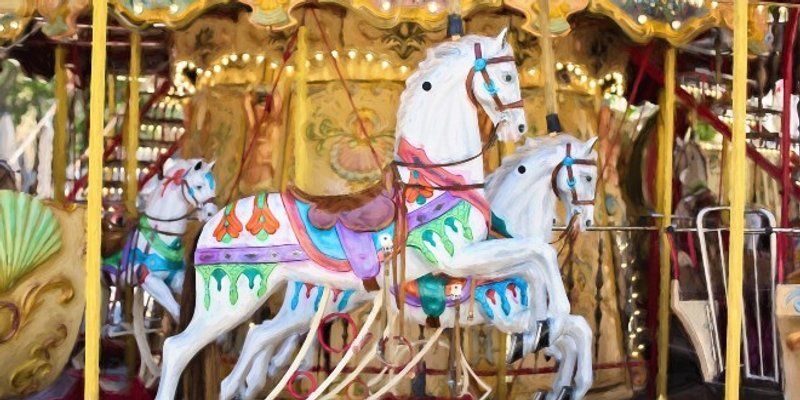 UŽAS U LUNAPARKU Dijete podletjelo pod vlakić