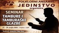 FA Jedinstvo organizira besplatni seminar tambure i tamburaške glazbe