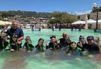 FOTOGALERIJA Održana promocija ronjenja u centru grada Raba