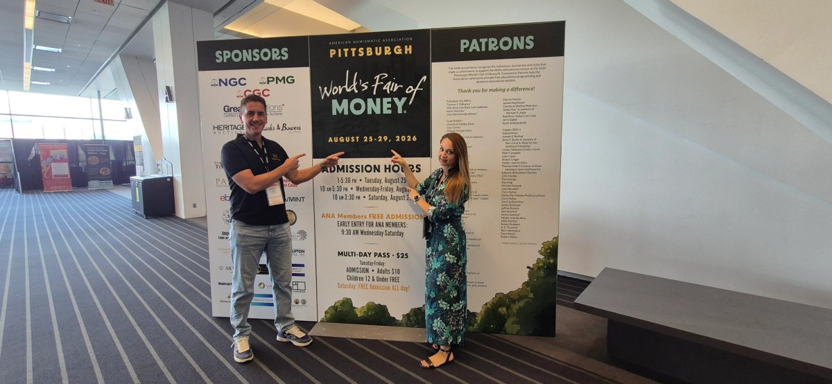 Centar Zlata u posjeti World's Fair of Money