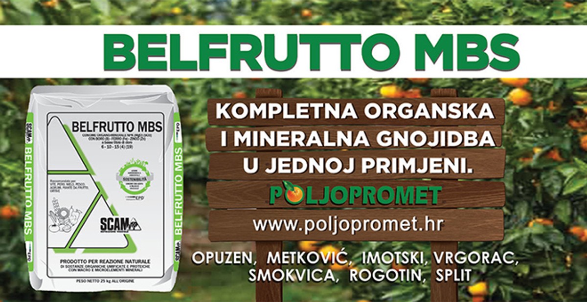 Kompletna organska i mineralna gnojidba voćaka i vinograda s osvrtom na gnojidbu agruma
