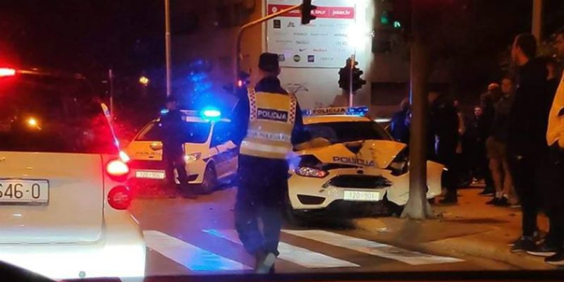 TRAŽE TAMNI AUTO Ako ste vidjeli kako se policijsko vozilo noćas zabilo u semafor, javite se policiji