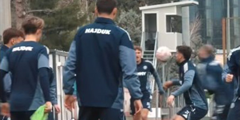 VIDEO: Hajdukovci u pripremama za Varaždin