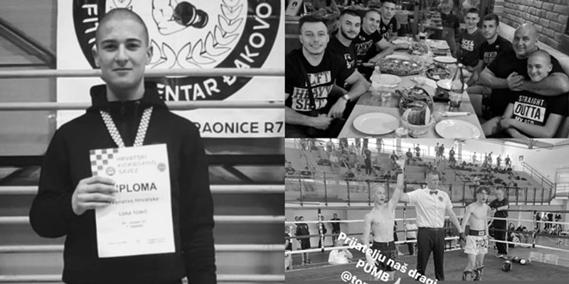 GOLEMA TUGA U SPLITU Umro mladi kickboksač i reprezentativac Luka Tomić