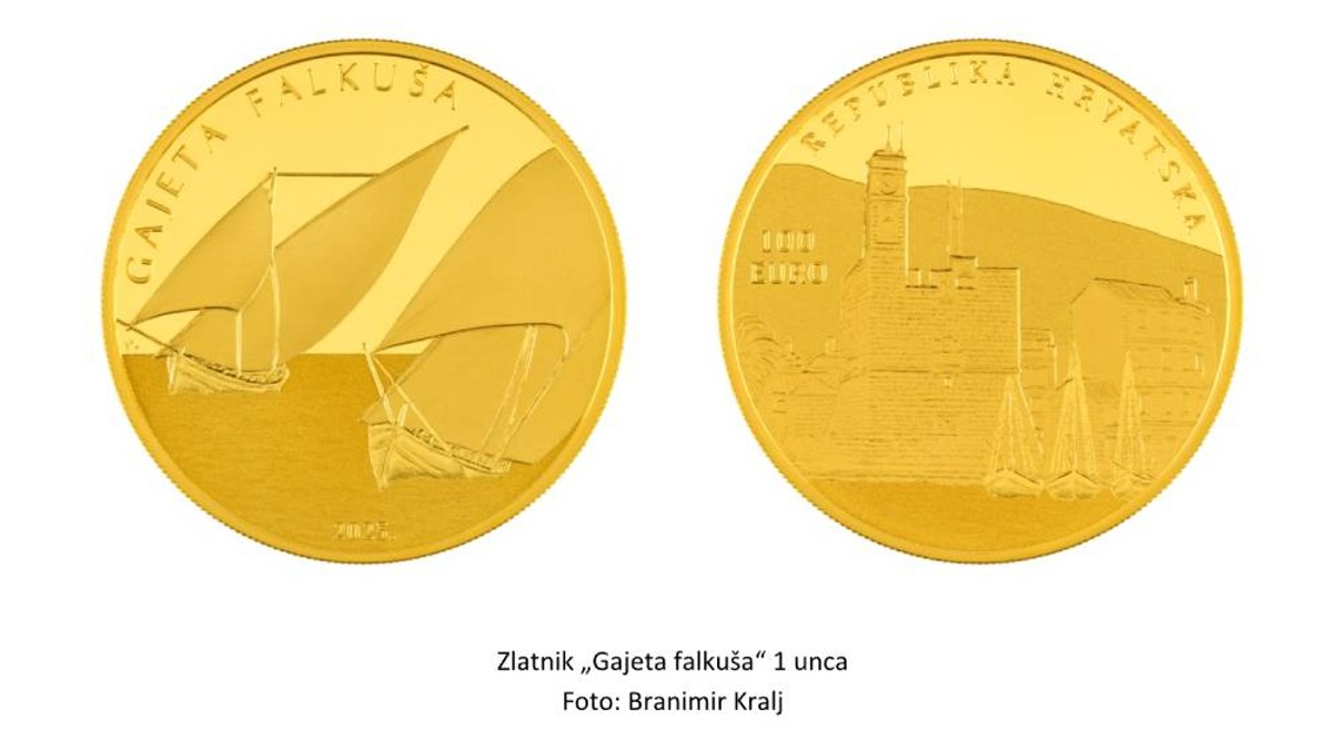 Novo numizmatičko izdanje u čast legendarnom brodu iz Komiže