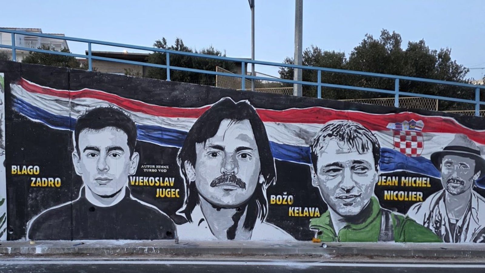 Torcida Primošten napravila mural u čast vukovarskim herojima, posebno je potresna sudbina jednog od njih