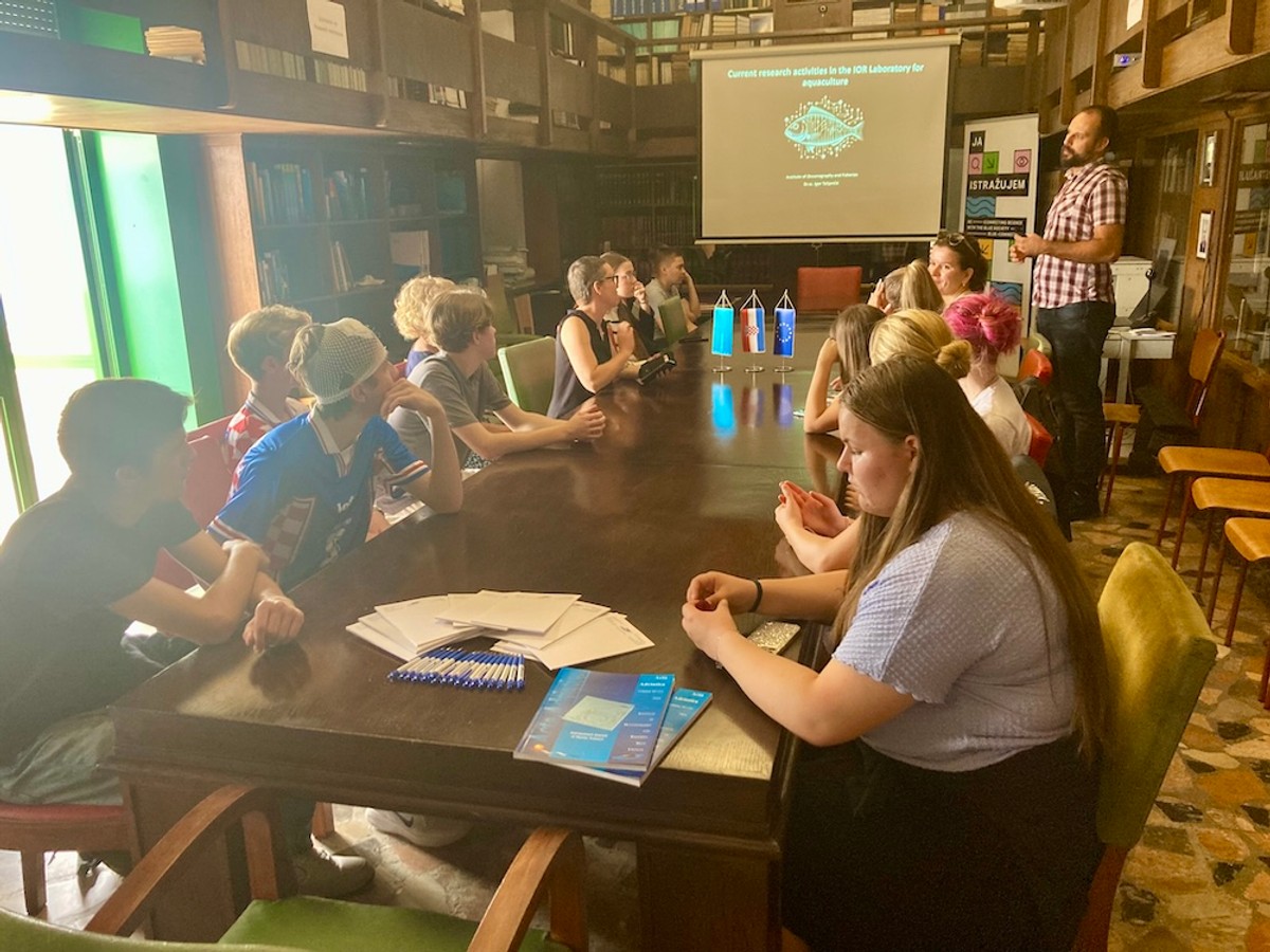 Učenici iz Švedske u Splitu