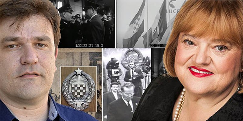 POVJESNIČAR PITA POLITIČARKU: Saborska zastupnice, kako objašnjavate hrvatski grb s prvim bijelim poljem kraj Tita i prvim crvenim uz Pavelića?