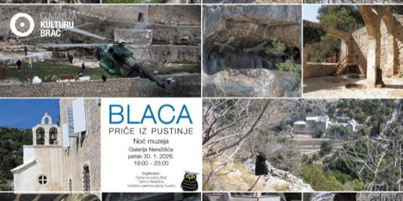 Priče iz pustinje okosnica Noći muzeja u Galeriji Nerežišća