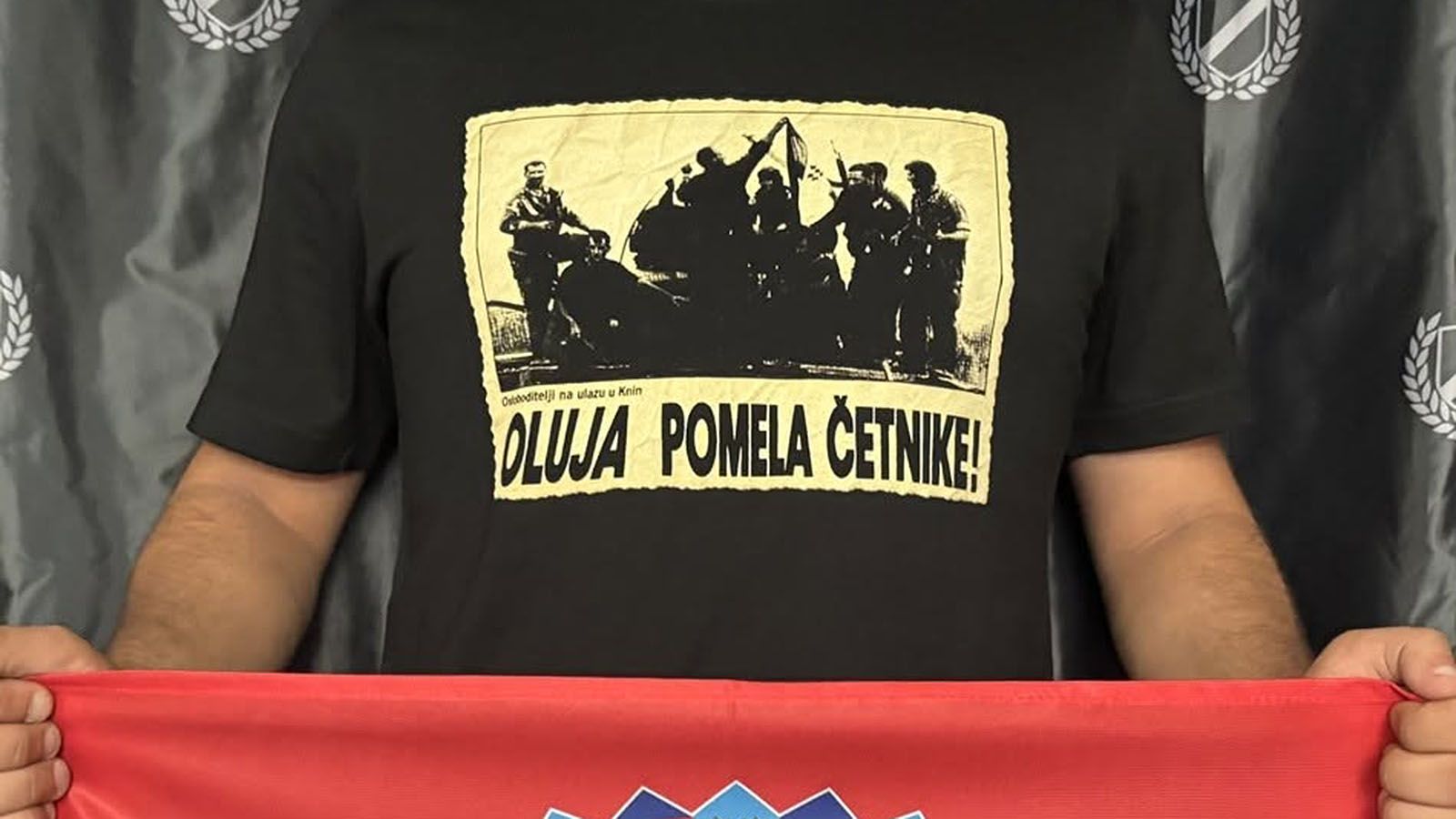 Torcida za mimohod napravila posebne majice 'Oluja pomela četnike', pronašli smo taj novinski izvještaj