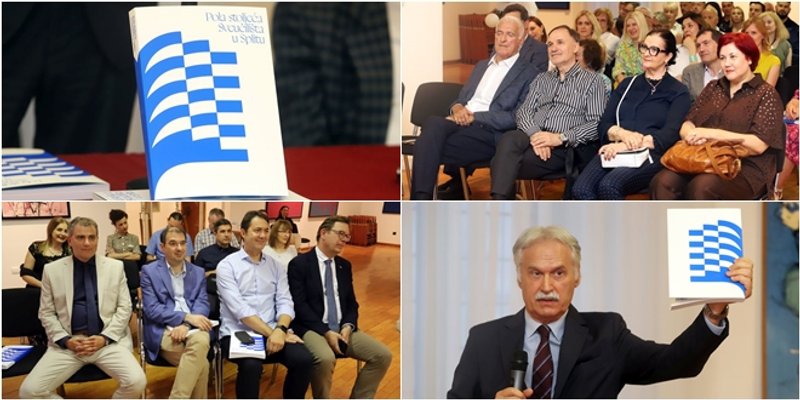 FOTO Predstavljena monografija 'Pola stoljeća Sveučilišta u Splitu': 'Pojavljujemo se na svim popisima najuglednijih na svijetu'
