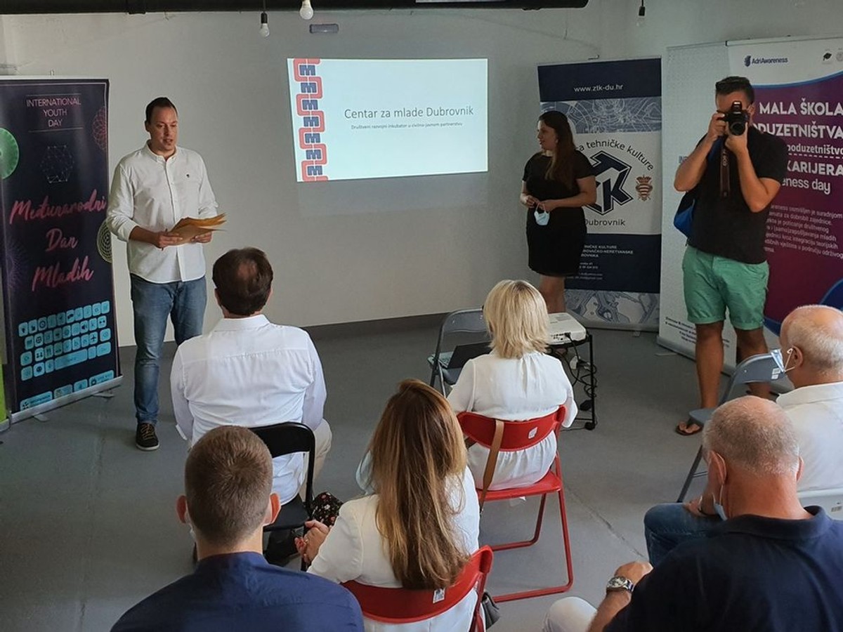 Otvoren Centar za mlade Dubrovnik