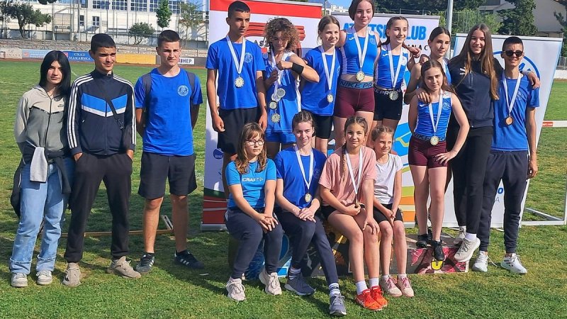 ŽETVA MEDALJA Fantastični rezultati AK Alojzije Stepinac u Makarskoj i Zare Silić u Splitu