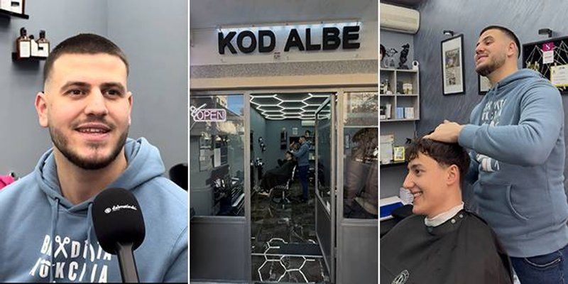 VIDEO Talent, srce i škare: Upoznajte Albina Ahmetija