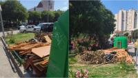 Sramotan prizor na Pujankama: Otpad zatrpao zelenu površinu uz crkvu