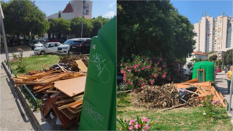 Sramotan prizor na Pujankama: Otpad zatrpao zelenu površinu uz crkvu