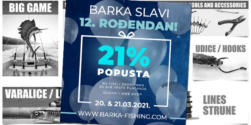 VJERNOST SE ISPLATI Ribolovni centar Barka slavi 12. rođendan