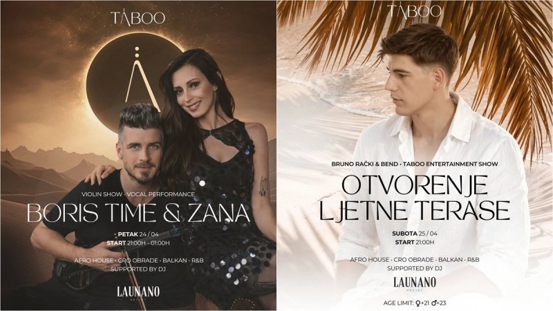 Ljetne večeri na Žnjanu dobivaju novu adresu: Taboo ove subote otvara ljetnu terasu