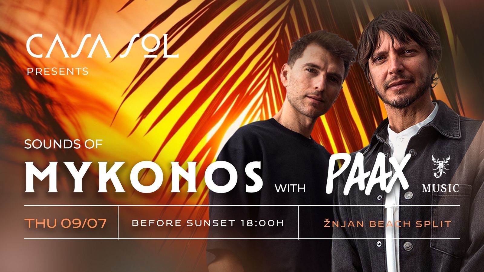 MYKONOS STIŽE U SPLIT Vrhunska svjetska imena u ritmu kultnog Scorpiosa na Žnjanu - PAAX, DSF i LANNKA