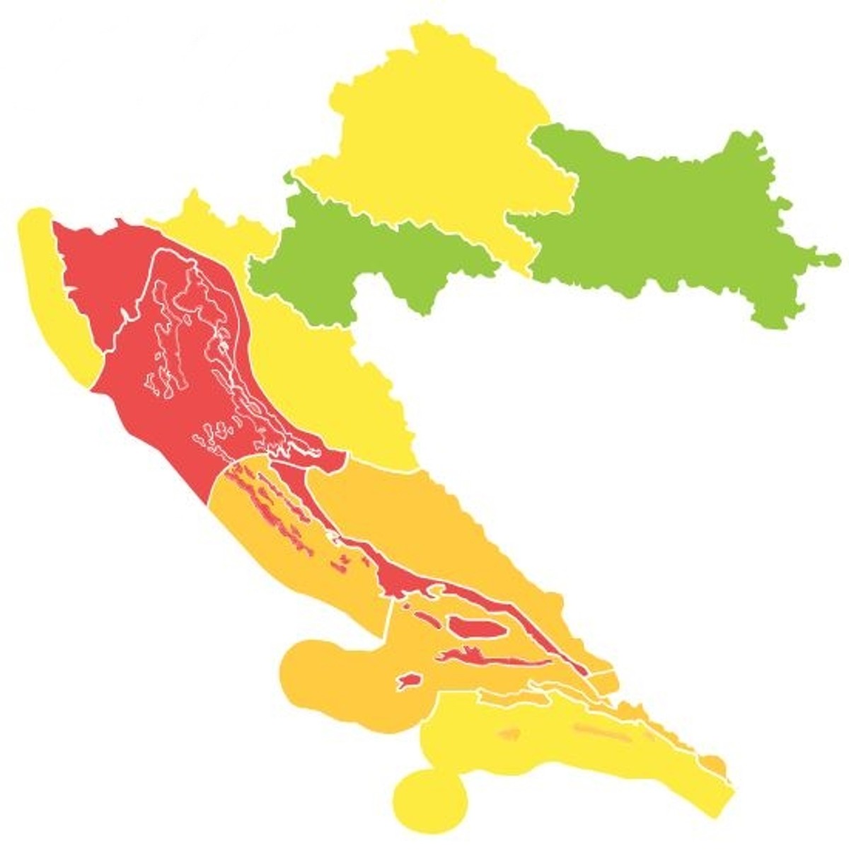 Nevrijeme i sutra na obali