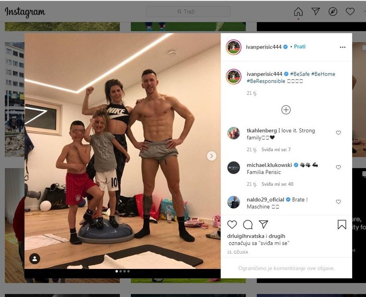 SUPRUGA NOGOMETNOG REPREZENTATIVCA PLIJENI PAŽNJU 'Bravo Perišiću na izboru bolje polovice, jedina bez silikona...'