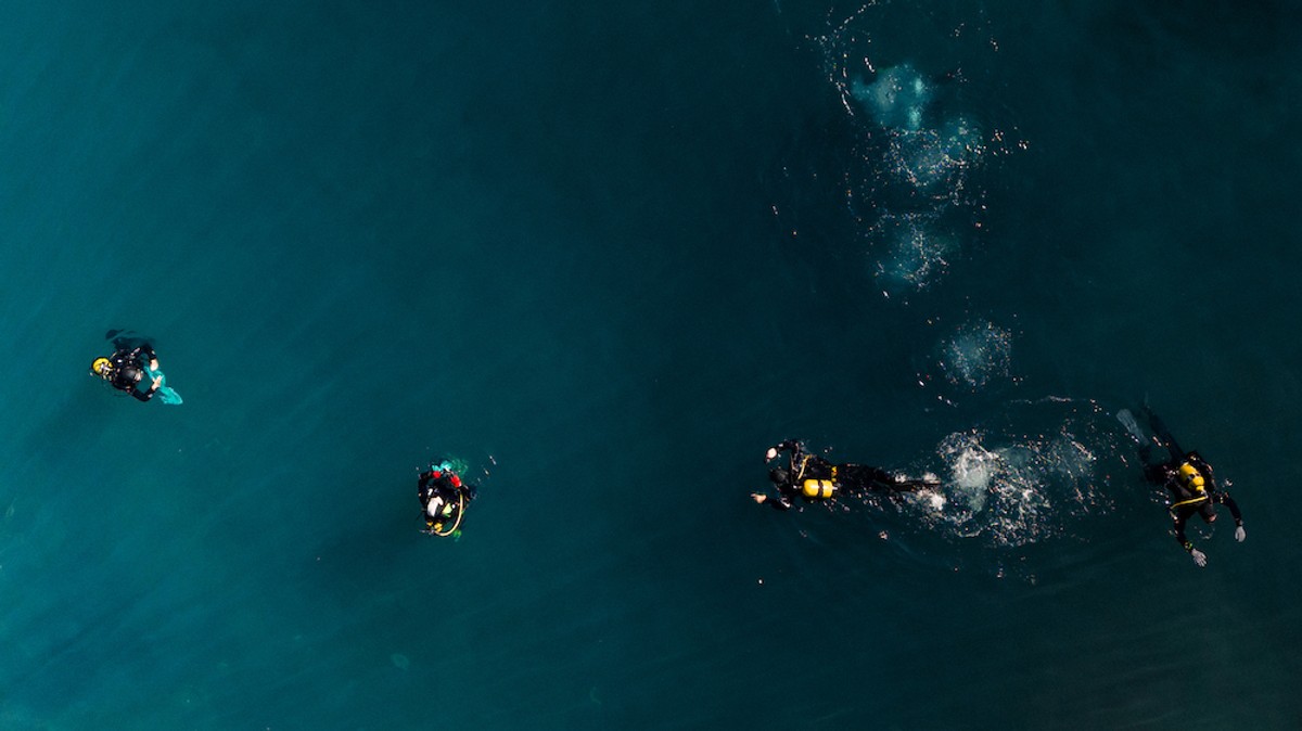 Akcija čišćenja podmorja | foto: TZ Pučišća