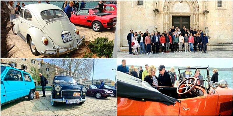 FOTOGALERIJA Oldtimeri na tradicionalnom blagdanskom doručku u Šibeniku